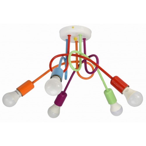 Dětský stropní lustr LU261-5XD2B (VO)