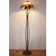 Vitrážová stojací lampa Tiffany Macešky M Ø40 (VO)