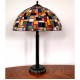 Vitrážová stolní lampa Moza 40S