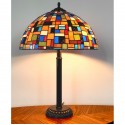Vitrážová stolní lampa Moza Ø40S (VO)