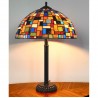 Vitrážová stolní lampa Moza Ø40S (VO)
