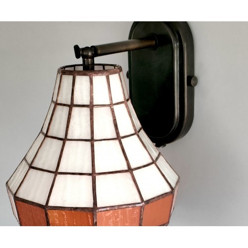 Tiffany nástěnná lampa Akrus 18