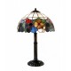Vitrážová stolní lampa Macešky M 30-S2 Ø30