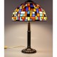 Vitrážová stolní lampa Moza 30S, 40S