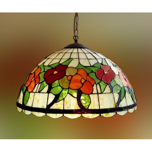 Vitrážový Tiffany lustr PSLM40 Ø40 (VO)