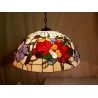 Vitrážový Tiffany lustr PSLM502 Ø50 (VO)