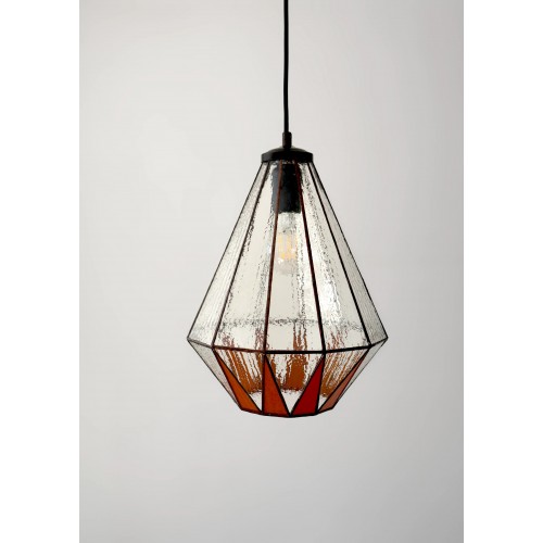 Vitrážový lustr Arted IIL Ø25