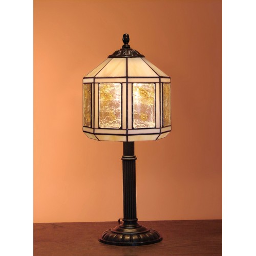 Vitrážová stolní lampa Tusarf S20