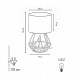 Dětská stolní lampa SL3001RM