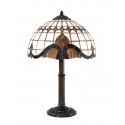 Vitrážová stolní lampa Baroko Káry- ST 30