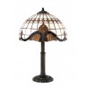 Vitrážová stolní lampa Baroko Káry- ST 30