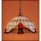 Vitrážová stolní lampa Baroko Káry- ST 30