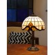 Vitrážová stolní lampa Baroko 23s