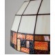 Vitrážový lustr Falko MLZ 40, Ø40 cm
