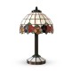Tiffany stolní vitrážová lampa Sasanka -S23 (VO)