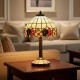 Tiffany stolní vitrážová lampa Sasanka -S23 (VO)