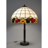 Tiffany stolní vitrážová lampa Sasanka- Ø40 (VO)