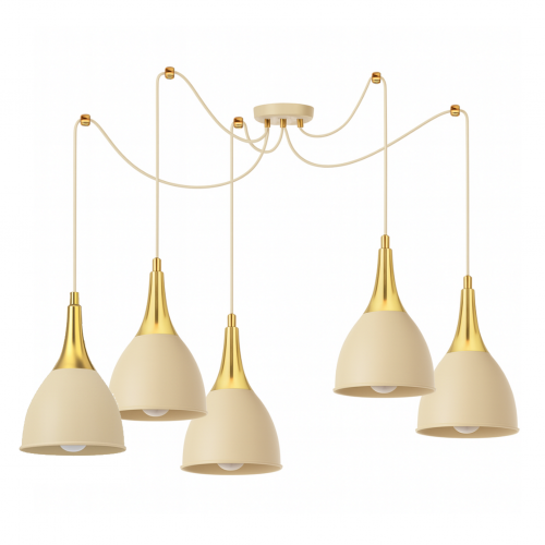 Moderní závěsný lustr pavouk Gajána 14-5zP (VO)