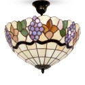 Stropní vitrážové Tiffany svítidlo Vin 40ST, Ø40 (VO)