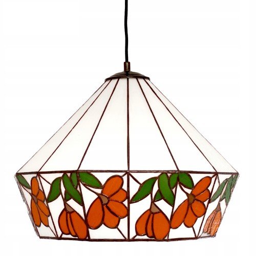 Vitrážový Tiffany lustr Arted RKNKO Ø40 (VO)