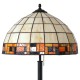 Vitrážová stojací Tiffany lampa Arted Falko PM Ø40 (VO)