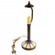 Vitrážová stolní lampa Lotos 23