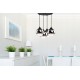 Moderní závěsný lustr Lux841EXZ4GXT-CZ (VO)